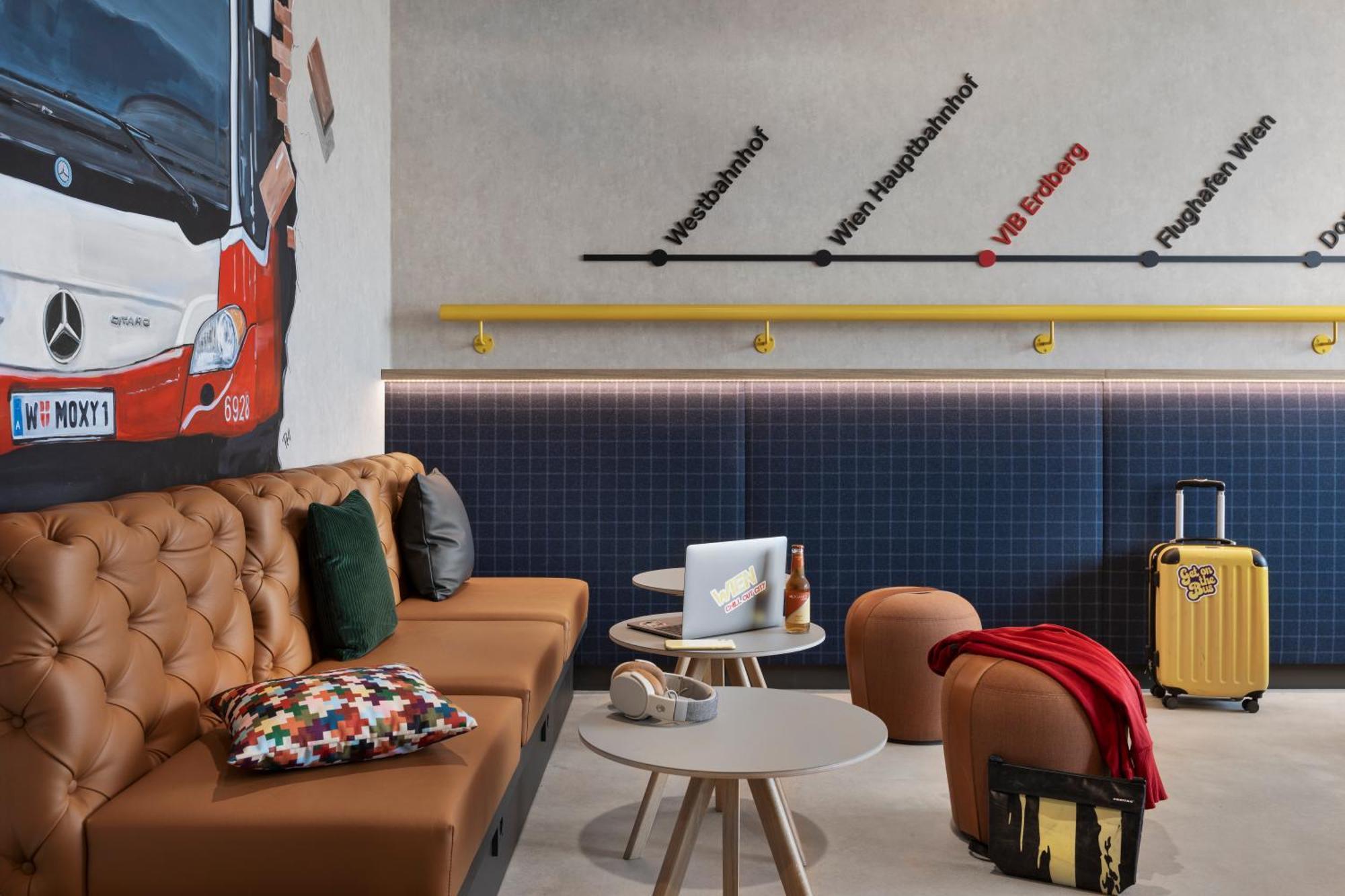 Moxy Vienna City East Экстерьер фото